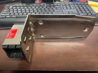 Used Sysco Used Sysco Plated Steel Base with Insert for Mounting Commercial Can Opener Food, Restaurant, & Bakery Parts & Accessories Illinois US | Falcon Restaurant Supply #1375791