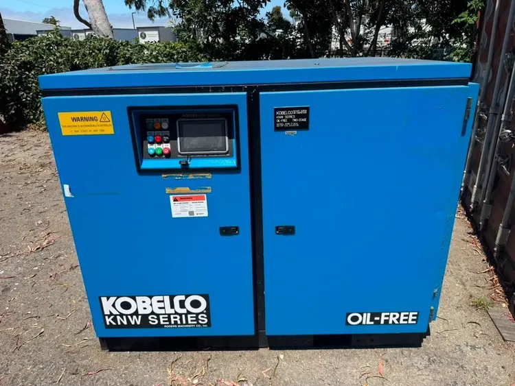 Used KOBELCO KNW Rotary Screw & Sliding Vane Air Compressors California US | Amiron Machinery #1233497