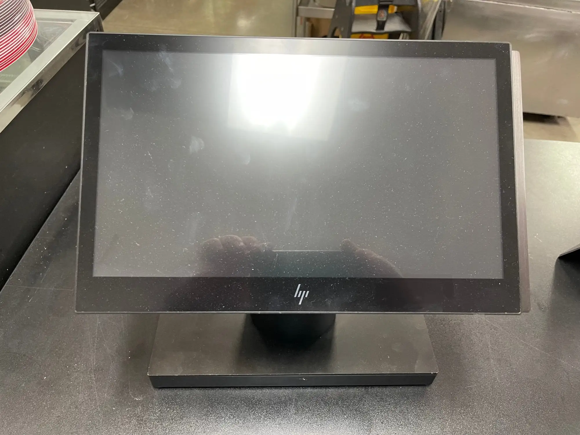 Used HP Used HP Engage One 141 - all-in-one - POS System Terminal - HLR Retail Store Fixtures Illinois US | Falcon Restaurant Supply #1376231