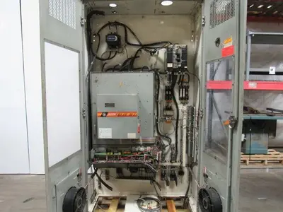 GE 7VNES030CDO4 400HP Adjustable Speed AC Drive System In Cabinet 500V 670A