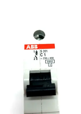 New | in-Stock ABB S201-C1 Miniature Circuit Breaker Circuit Breakers Michigan US | Maverick Industrial Sales #1493336