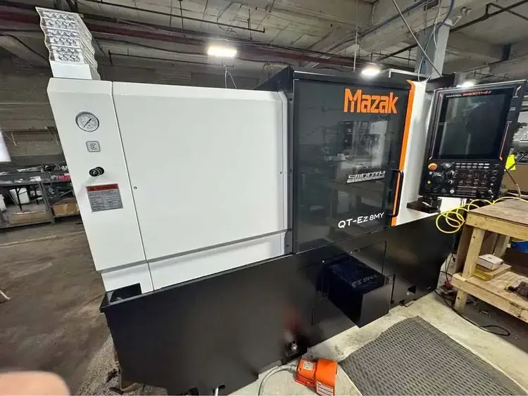 Used 2021 MAZAK QT-EZ 8MY CNC Lathes Illinois US | BLUMBERG MACHINERY COMPANY #397978