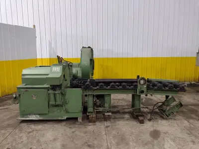 3" IBS MODEL #TSH-545-S TUBE, PIPE & BAR COLD SAW WITH FEED CONVEYOR: STOCK #23032