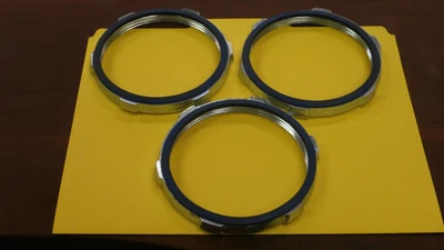 New Steel Conduit Locknuts (, Misc sizes, QTY 140)