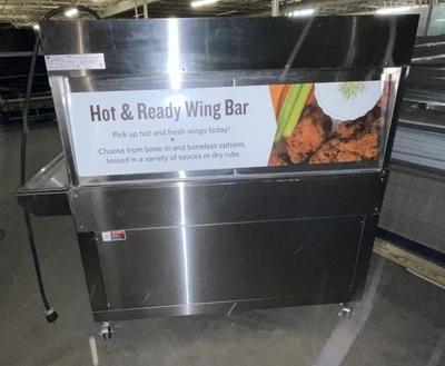 1-0555 BKI MHB-4 56” Self Service Hot Food Bar