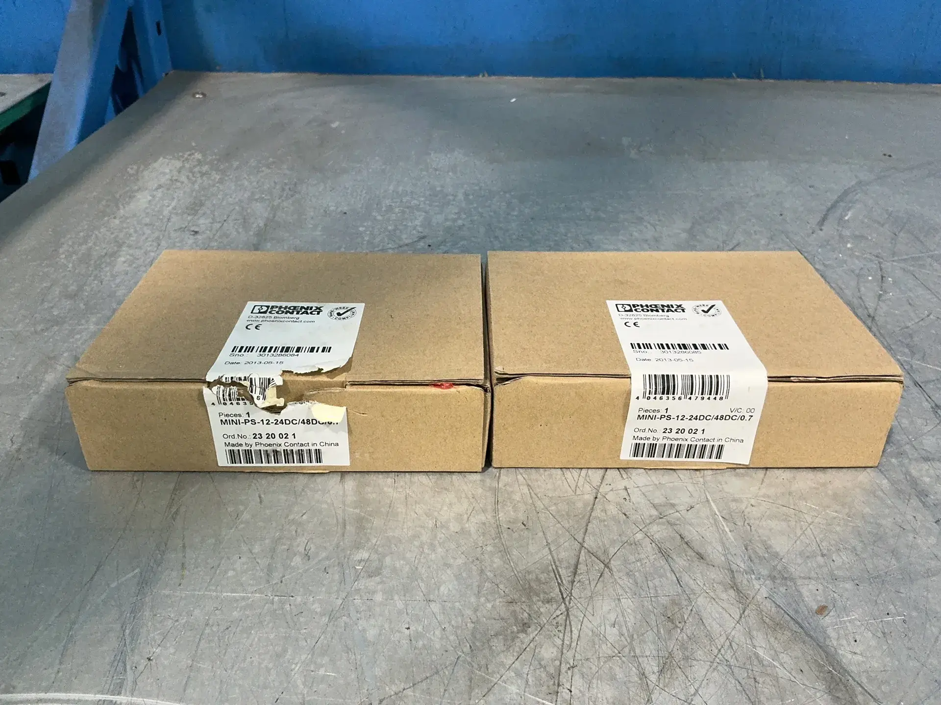 New | in-Stock 2013 PHOENIX CONTACT MINIPS1224DC/48DC/0.7 DIN Rail Power Supplies Ohio US | HGR 24 #1463353