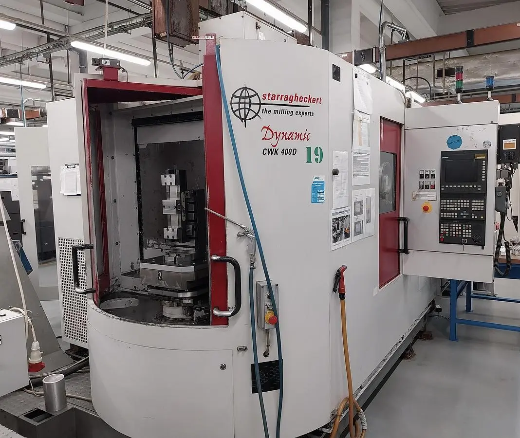 USED 2002 STARRAG-HECKERT CWK 400 D