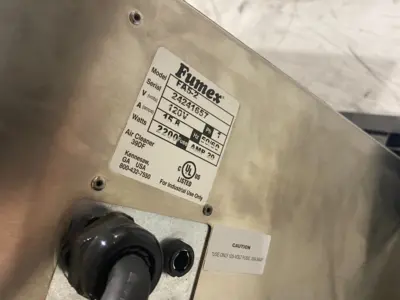 USED FUMEX AIR FILTRATION FUME EXTRACTION UNIT