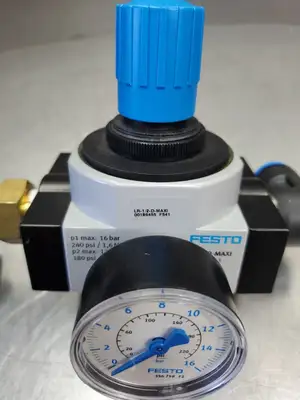 FESTO LR-1/2-D-MAXI (00186455) Pressure Reducing Valve, LR-D-MAXI. 6D-2