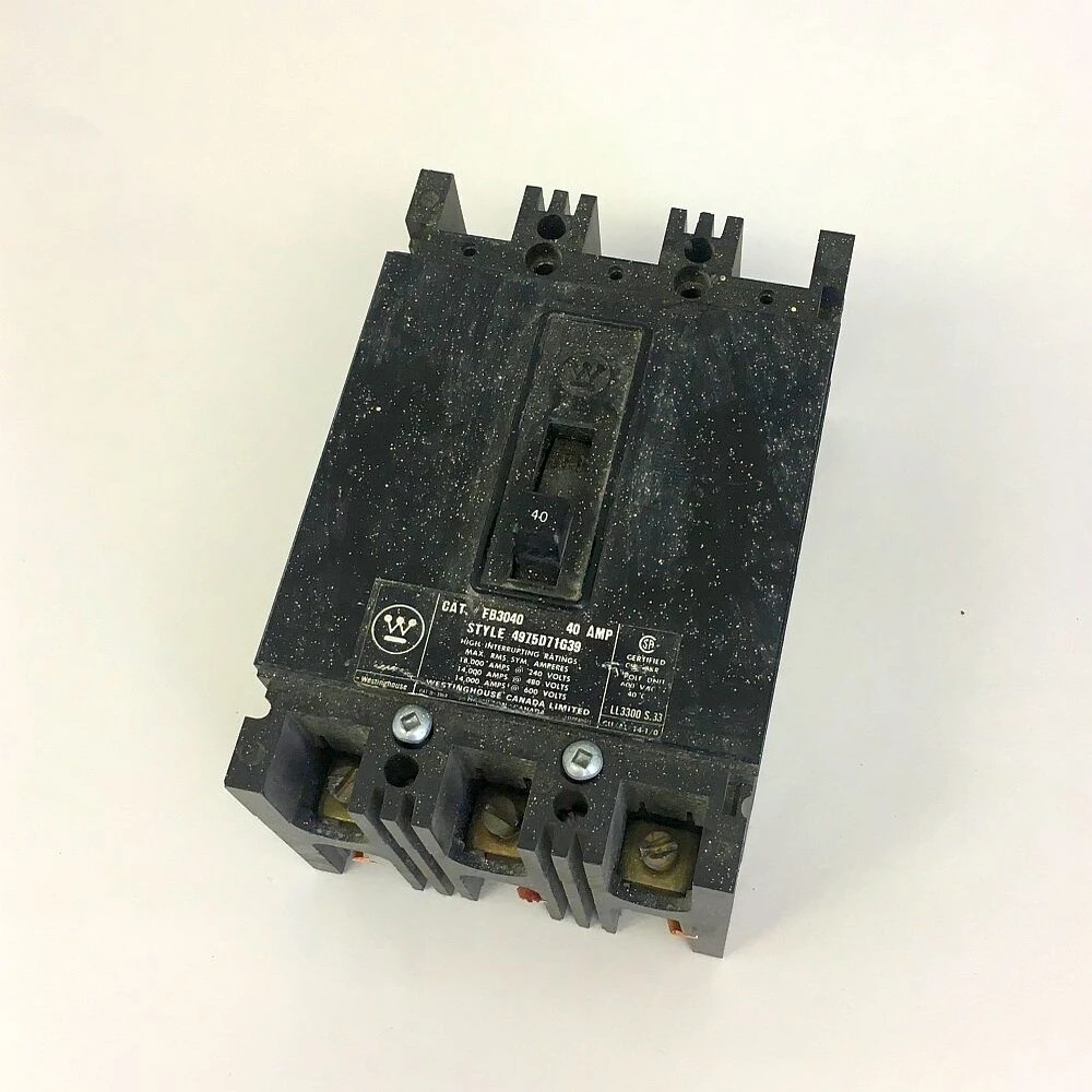 Westinghouse 3 Pole 40 Amp FB Breaker