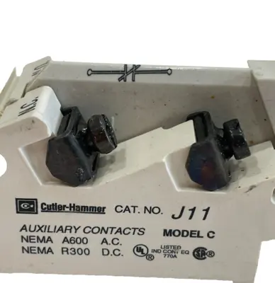 NEW EATON 9084A17G01 AUXILIARY CONTACT J11 MODEL C