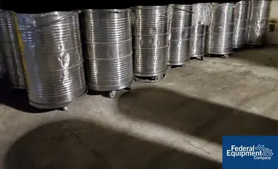 N/A 413 Liter (109 Gal) Stainless Steel Drum