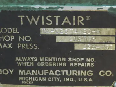 Used JOY _UNKNOWN_ Miscellaneous MRO Indiana US | Arrow Industrial #616998