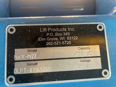 USED LIFT MAX-M22