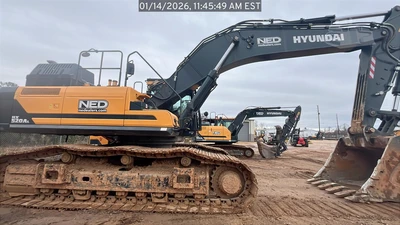 Used 2025 HYUNDAI HX520AL Crawler Excavators Texas US | National Equipment Dealers #1422261