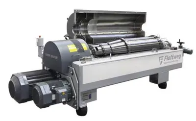 NEW: Flottweg Z4E-3/401 decanter centrifuge, 316SS.