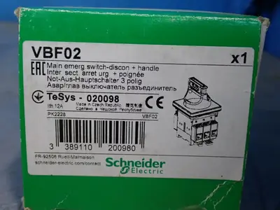 USED SCHNEIDER ELECTRIC VBF02