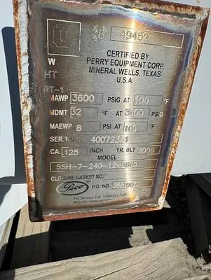 NEW 2008 PECO/PERRY 55H-7-240-12-3600
