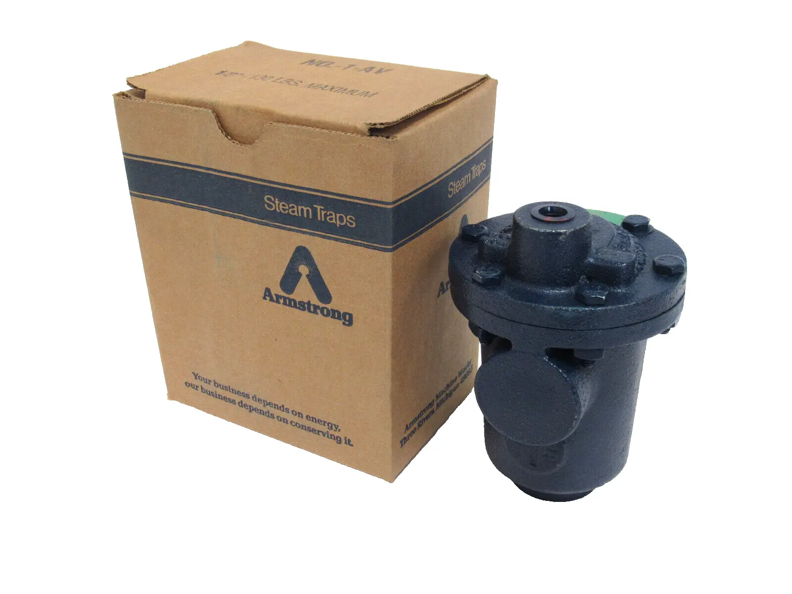 NEW ARMSTRONG 1-AV STEAM TRAP 130LBS 1/2" 1AV