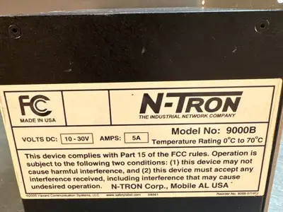 Used N-TRON _UNKNOWN_ PLC Input & Output South Carolina US | Palmetto Automation #1539933