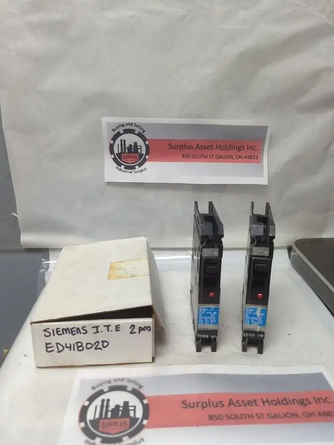 Used SIEMENS ED41B020 Miscellaneous Equipment (Electrical & Power) | Surplus Asset Holdings #1200323
