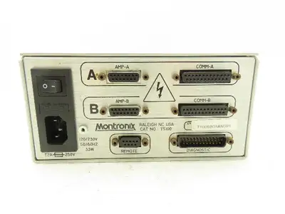 Montronix TS100 Tool Monitor With Digital Display & Keypad