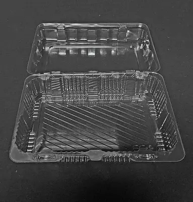NEW, in-the-box — Commercial Packaging: 3-Pack Whole Clamshell, See-Thru