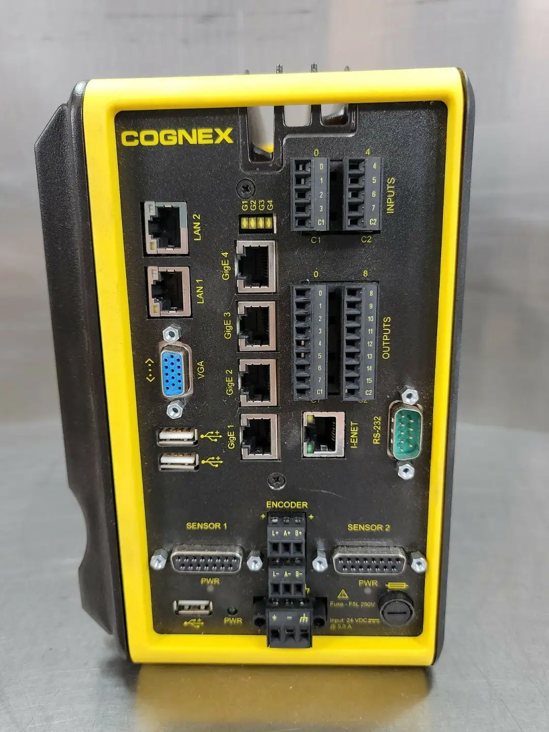 COGNEX VC5-120 VISION CONTROLLER, (825-0575-1R A), 24VDC In/Out. 5C-2
