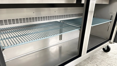 171-0220 60" Mega Top Self Contained Sandwich Prep Table Cooler