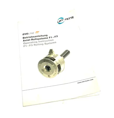 Used LMT FETTE EVOLINE AXIAL ROLLING HEAD MANUAL Misc Industrial Equipment | Maverick Industrial Sales #1105862