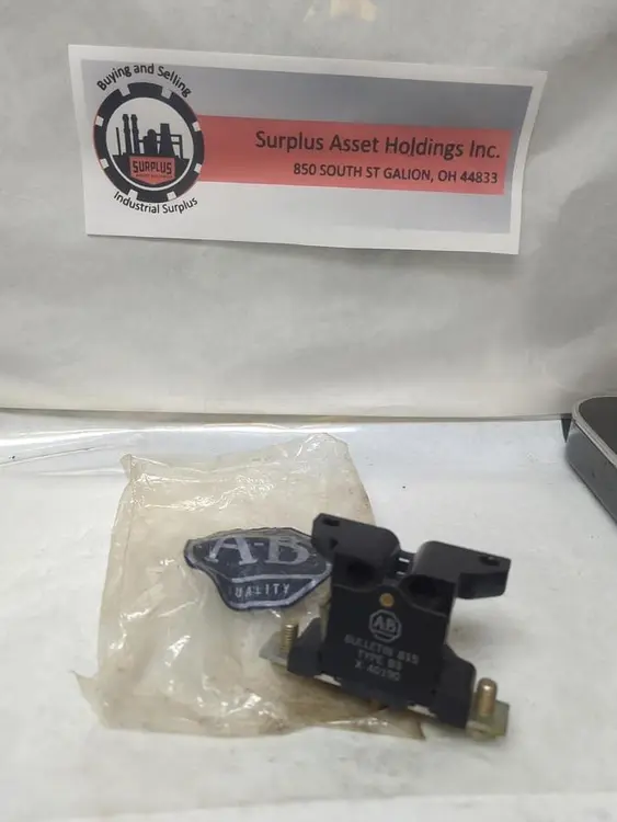 New | in-Stock ALLEN-BRADLEY X-40190 Miscellaneous Equipment (Electrical & Power) Ohio US | Surplus Asset Holdings #1209198