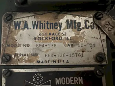 USED WHITNEY 664-138