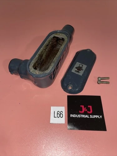 *NEW* ROBROY CONDULET RIGID TYPE: LR 1/2" W/COVER || FAST SHIPPED 🇺🇸 WARRANTY!