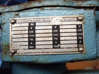 Heinkel HF 600.1 Inverting Filter centrifuge, Hastelloy C22.