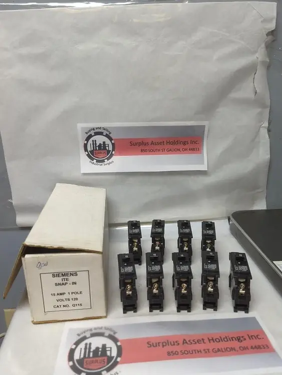 Used SIEMENS Q115 Miscellaneous Equipment (Electrical & Power) | Surplus Asset Holdings #1196282