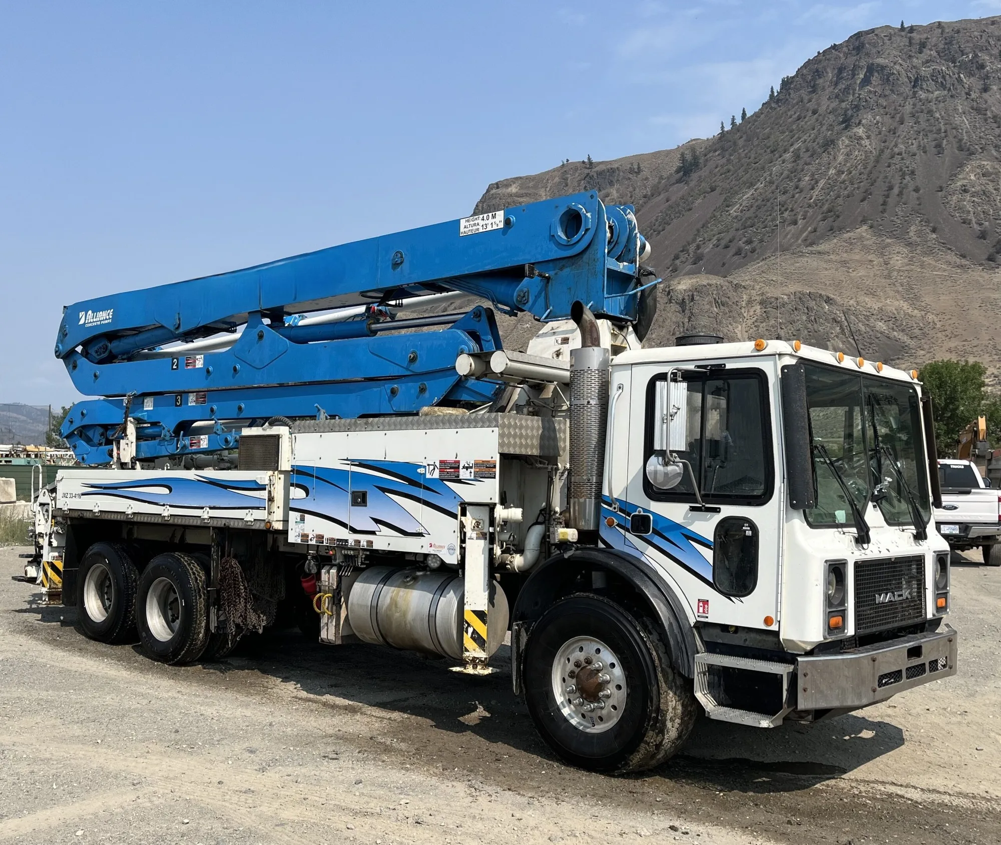 Used 2017 ALLIANCE JXZ33-4.16 Concrete Pumps Colorado US | Concrete Pump Depot #1394093