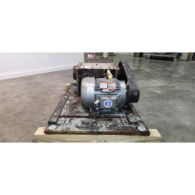Used 10HP Industrial Plastic Granulator Knife Shredder - 8" dia. X 16W