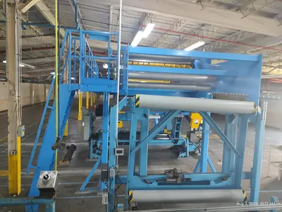 Used BW PAPERSYSTEMS / MARQUIP UNWIND & D2 SPLICER Corrugating Line Roll Stands Pennsylvania US | Global Equipment International, LLC #1351941