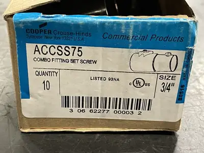 NEW CROUSE-HINDS ACCSS75