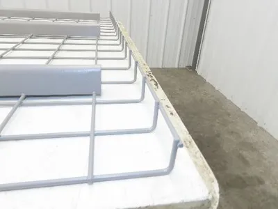 New Pallet Rack Wire Deck 36x46" Waterfall 3 Step Channel Racking 2500lb Mesh