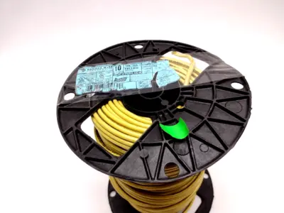 106100906440 | Encore Wire  SuperSlick 10AWG Yellow THHN/THWN-2 200 FT - New – Open box