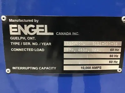 Used 1998 ENGEL ES80/40TL-1.2 Injection Molding Machines Michigan US | Ideal Machinery #1289246