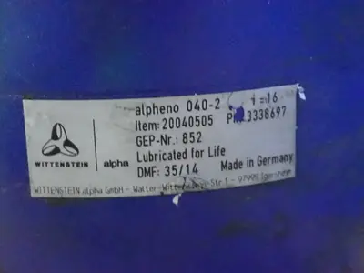 USED SIEMENS 1FK7012AF711CG0