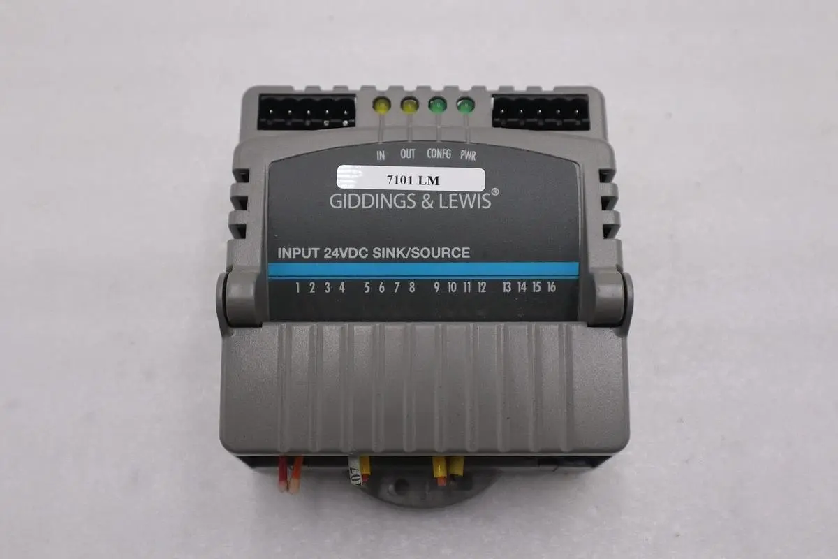 GIDDINGS & LEWIS M.1300.7372 R1 Input Module 24VDC SINK/SOURCE STOCK 631-D