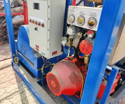 (2) NOV/Brandt HS-3400 VSD decanter centrifuge skids, 316SS.