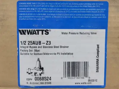 USED WATTS 25AUB-Z3