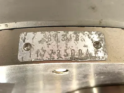 USED LEYBOLD STAINLESS STEEL TURBOVAC VACUUM PUMP