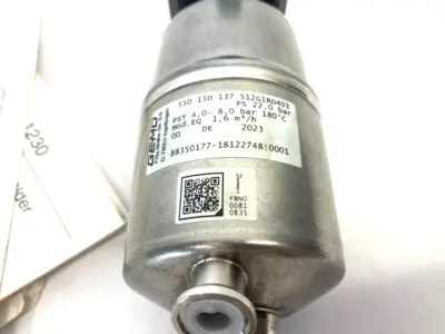 USED GEMÜ ANGLE SEAT GLOBE VALVE 2/2-WAY BODY