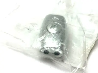 NEW SIEMENS STEEL EGG SHAPE OVAL ROPE CLAMP 4MM HOLES