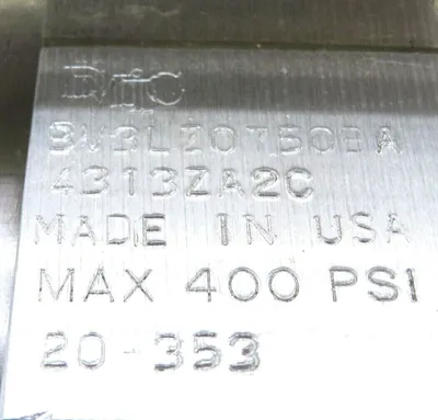 NEW DMIC BV3LZ0750EA ACTUATOR VALVE MAX 400 PSI
